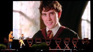 Matthew Lewis Neville Longbottom Harry Potter Tribute Interview at Universal Orlando [upl. by Yllim]