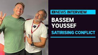 Bassem Youssef on his approach to satirising conflict  ABC News [upl. by Henriha]