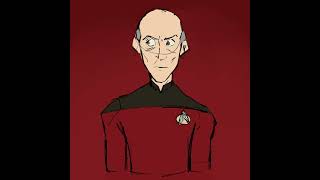 Captain Picard fanart speedpaint [upl. by Oriel]