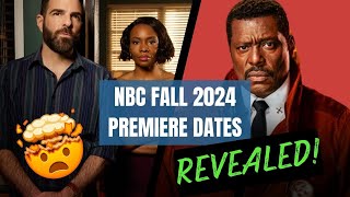 🔥 NBC Fall 2024 Premiere Dates Announced 🔔 [upl. by Ferren]