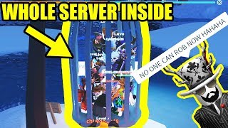 asimo CAGED THE ENTIRE SERVER  Roblox Jailbreak Winter Update [upl. by Jocelyne]