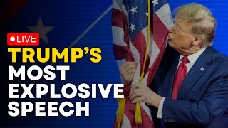 Donald Trump LIVE  Trump Wins South Carolina Primary  Trump Rally Live  Donald Trump Speech LIVE [upl. by Anaig]