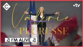 Vous ne devinerez pas la musique du clip de campagne de Valérie Pécresse  C à vous  29032022 [upl. by Hillhouse]