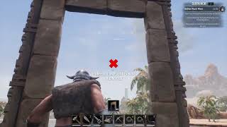 How to Place Drawbridges in Conan Exiles [upl. by Ferriter264]