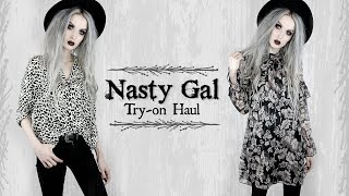 Nasty Gal TryOn Haul [upl. by Northrop533]