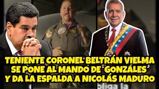 TENlENTE CORONEL quotMANTAquot SE PONE A LA ORDEN DE EDMUNDO GONZÁLES Y LE DA LA ESPALDA A MADURO [upl. by Kleeman919]