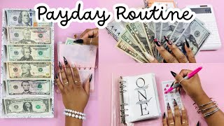 THE PAYDAY ROUTINE THAT CHANGED MY LIFE  Budgeting for Beginners [upl. by Hafirahs556]