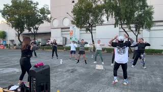 SM SOUTHMALL ZSIDE GROUP DANCE FITNESS  coach nante tv vlog [upl. by Enibas945]