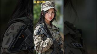 The Most Beautiful Fighter  part1 usarmy troops assassin military shorts usmilitary ai [upl. by Yajnas943]