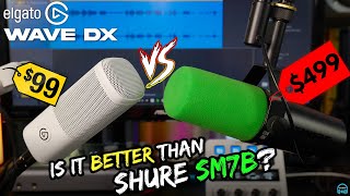 How Good is the Elgato Wave DX Mic vs Shure SM7B [upl. by Gardel]