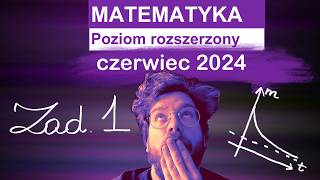 MATURA ROZSZERZONA 2024 czerwiec  Zad1 Reakcja chemiczna [upl. by Adoree]