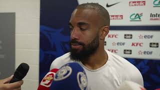 OL  PSG 12 Lacazette  quotBeaucoup de déceptionquot [upl. by Cirenoj]