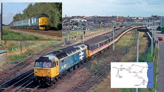 The Wherry Lines Revisited Short Set Class 37 47 and 68 Plus the Yarmouth Drags [upl. by Ravi]