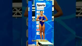 Sports sports diving swimming athlete olympics youtubeshorts trending swimmer shorts [upl. by Amber]