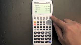 Como expresar resultados en notacion cientifica Casio fx9750GII [upl. by Hcirdeirf]