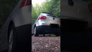 mk5 golf 16 FSI hornet back box delete [upl. by Merralee]