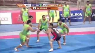 World Kabaddi League Day 37 Lahore Lions Vs Punjab Thunder [upl. by King]