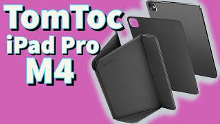 Tomtoc iPad Pro 13Inch 2024 Folio Case Slim Detachable amp UltraLight [upl. by Fesoj]