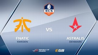 Astralis vs fnatic map 2 train ECS Season 2 Europe [upl. by Cecelia778]