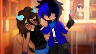 Kissing I hope she caught us Ein x Pierce Gacha memetrend 《Aphmau》 [upl. by Rekab232]