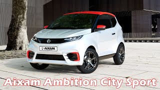 Aixam Ambition City Sport im Detail  ohne Moderation [upl. by Blanchette]