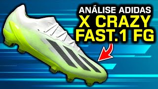 MELHOR que a X SPEEDPORTAL 😳  Chuteira campo Adidas X CRAZYFAST1 FG [upl. by Parish470]