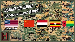 The US Marine Corps MARPAT Clones of China Yemen The DRC and GuineaBissau [upl. by Clancy]