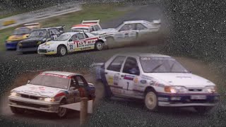 Rally amp Rallycross Crash compilation  Ford Sierra Cosworth  Lancia Delta Integrale  Audi Quattro [upl. by Abernathy638]