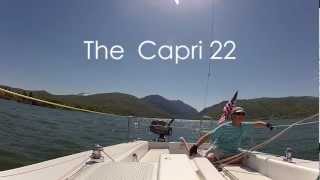 Capri 22 Sailboat Review [upl. by Oicneserc]