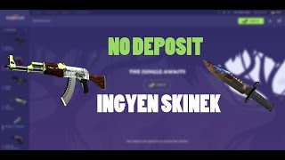 INGYEN CSGO SKINEK ÚJ OLDAL [upl. by Adnirolc]