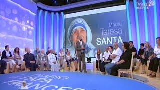 Madre Teresa Santa  Il diario di Papa Francesco del 5 settembre 2016 [upl. by Zwick]