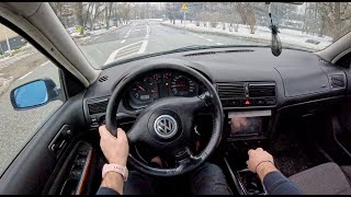 2001 Volkswagen Golf 4 19 TDI 100HP 0100 POV Test Drive 1969 Joe Black [upl. by Jereme]