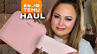 TEMU HAUL Februar 2024 🛍️ Makeup Aufbwahrung amp Makeup Tools  Haarprodukte  Fashion  TEMU App [upl. by Tavey337]