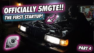 IT FINALLY RUNS  Tims Boosted 5M MX73 Cressida Project  PART 4 [upl. by Reuven]