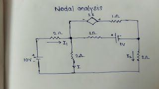 Nodal Analysis problem in Telugu [upl. by Gnud]