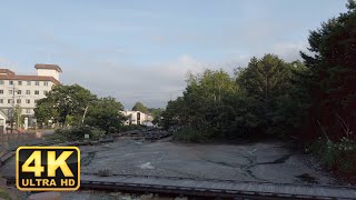 Walking in Kawayu Onsen（川湯温泉） Hokkaido【4K】 [upl. by Ahsieyn]