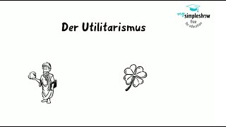 Ethische Modelle Der Utilitarismus [upl. by Argela]