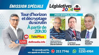 Législatives 2024 – Plateau spécial  tour d’horizon et décryptage du scrutin [upl. by Gobert]