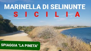 🇮🇹 SPIAGGIA quotLA PINETAquot  MARINELLA DI SELINUNTE SICILIA A SETTEMBRE 😀 [upl. by Handy]