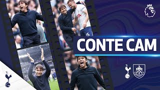 Antonio Conte celebrates HUGE win over Burnley  CONTE CAM  Spurs 10 Burnley [upl. by Staford]