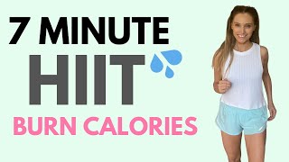 7 MINUTE WORKOUT AT HOME  FULL BODY CALORIE BURNER  GET FIT AT HOME  LUCY WYNDHAM  READ [upl. by Anihc823]