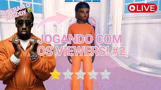 Jogando DRESS TO IMPRESS com os VIEWERS 02 [upl. by Astri]