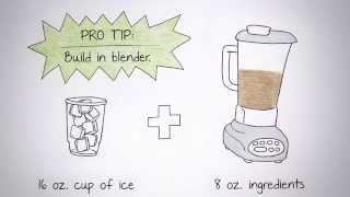 How to Make a Torani Coffee Frappe [upl. by Rodina]