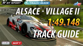 Gran Turismo Sport  Alsace  Village II  Daily Race Track Guide  FT1 Gr3 [upl. by Doroteya267]