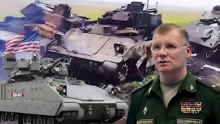 The Bradley amp M1A1 tank try to invades Kursk and breaches the Russia defense line See What Happened [upl. by Dianna]