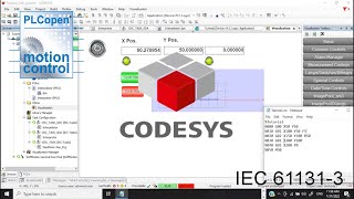 CODESYS Tutorial  SoftMotion CNC using Gcode from NC file [upl. by Werdna181]