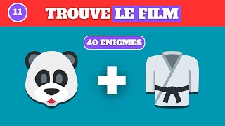 Devine le FILM en ÉMOJI 😰😍  40 QUIZZ 2024 [upl. by Endaira]