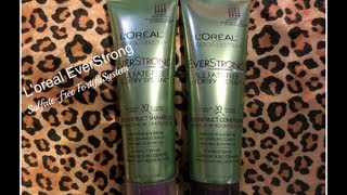 Review  Loreal EverStrong Sulfate Free Shampoo amp Conditioner [upl. by Burkhardt252]