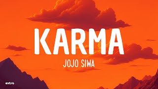 JoJo Siwa  Karma Lyrics [upl. by Norha]