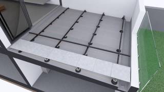 QWICKBUILD Tiles over a waterproof membrane [upl. by Pardew]